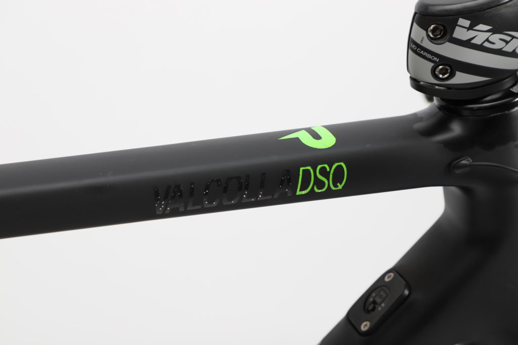 Valcolla DSQ lightweight Prorace fiets Afwerking carbon frame